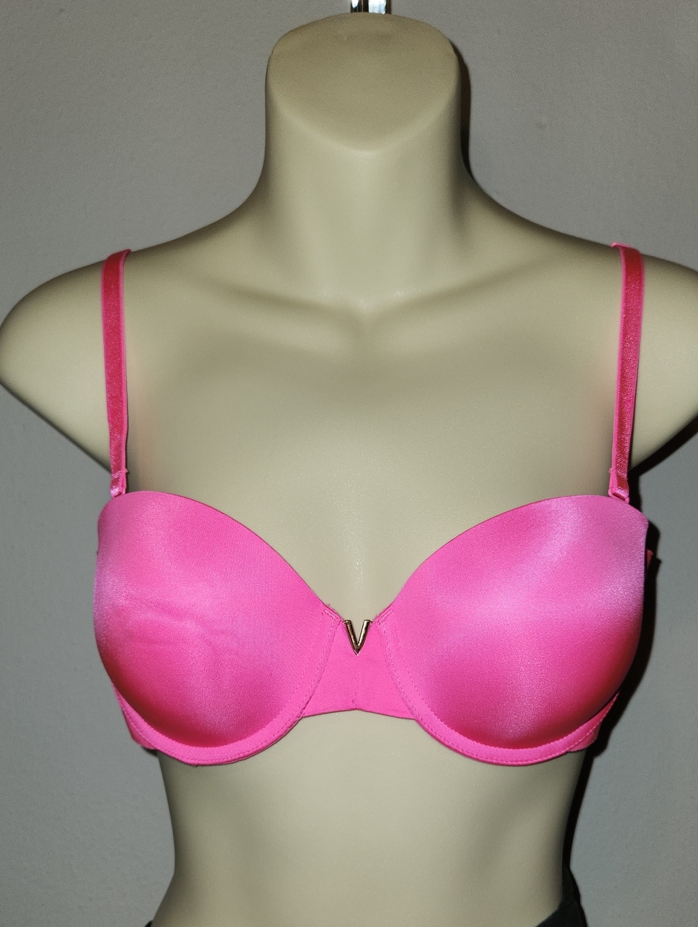 Victoria's Secret Bright Pink Underwire Push-Up Bra
